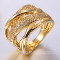 pave setting design eternity gold rings design for women